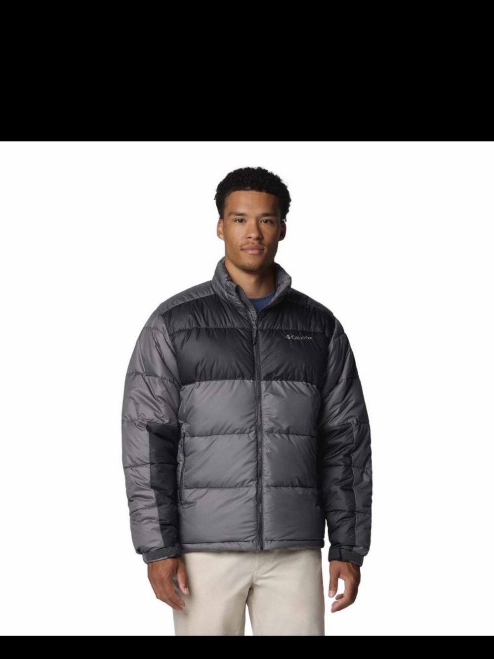 Columbia mens Medium Jacket Gray